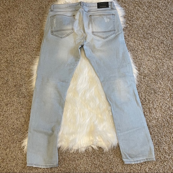 🔥Zara Man Denimwear Ripped Skinny Jeans - Picture 3 of 5